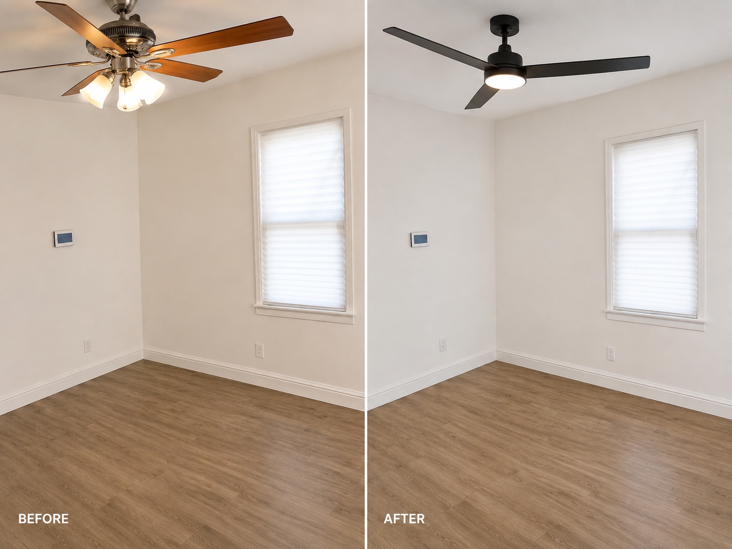 Ceiling fan upgrade
